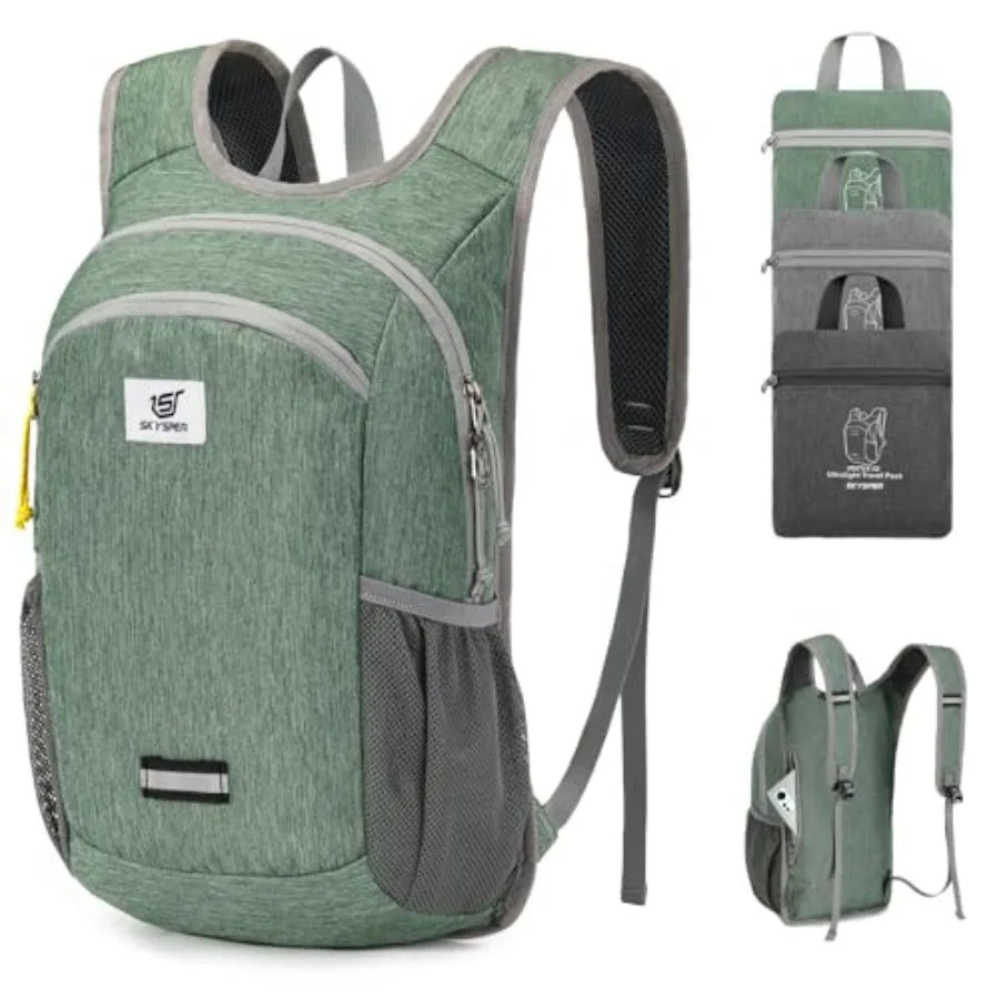 Hiking Backpack Foldable Lightweight Daypack Packable For Travel