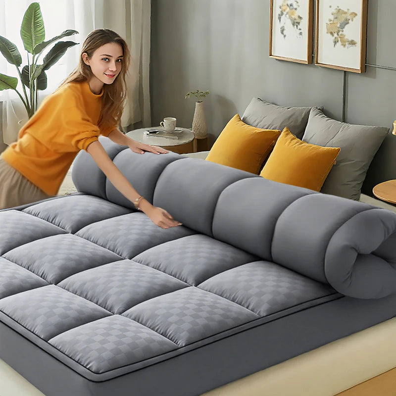 HGETVE Extra Thick Mattress Cover Topper 1000Gsm Fitted Deep Pocket