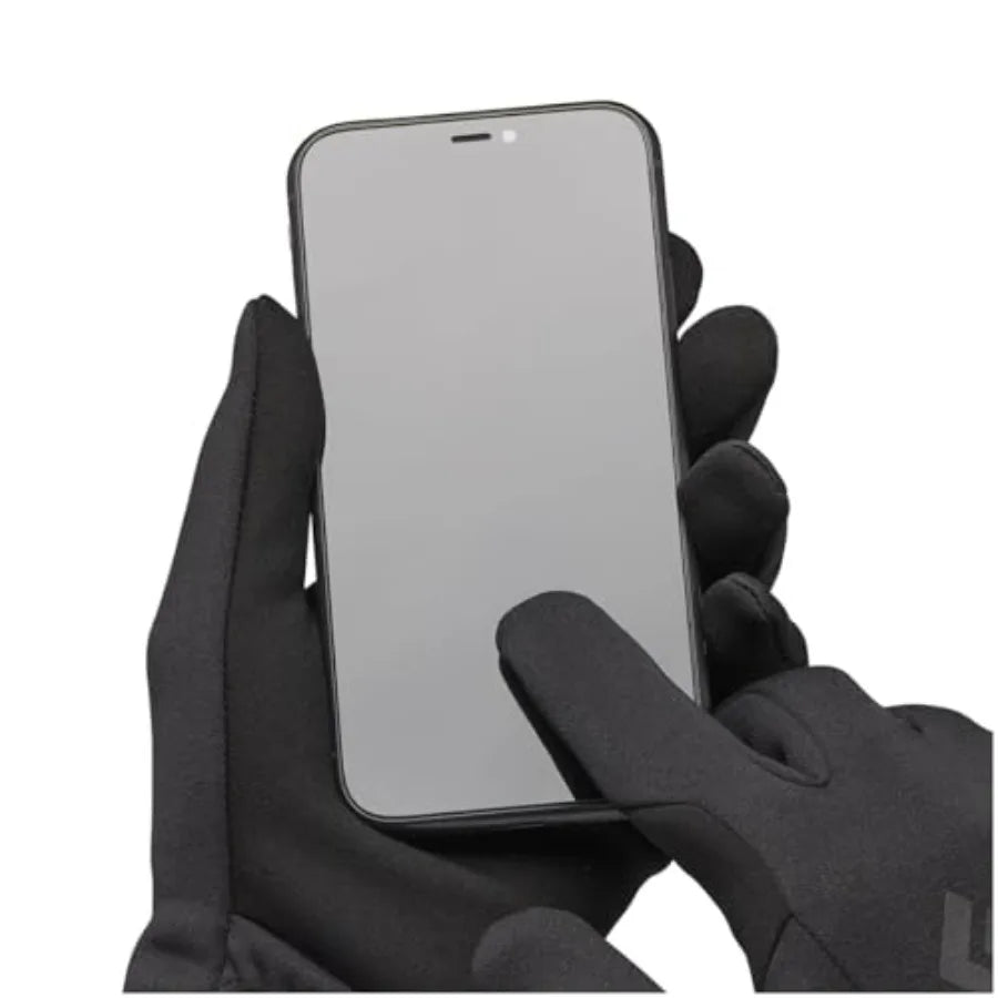 Midweight Screentap Gloves Touchscreen Fleece Liners For Running Commuting