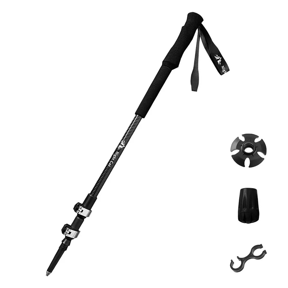 Night Cat Adjustable Collapsible Trekking Pole Lightweight Aluminum Hiking Stick