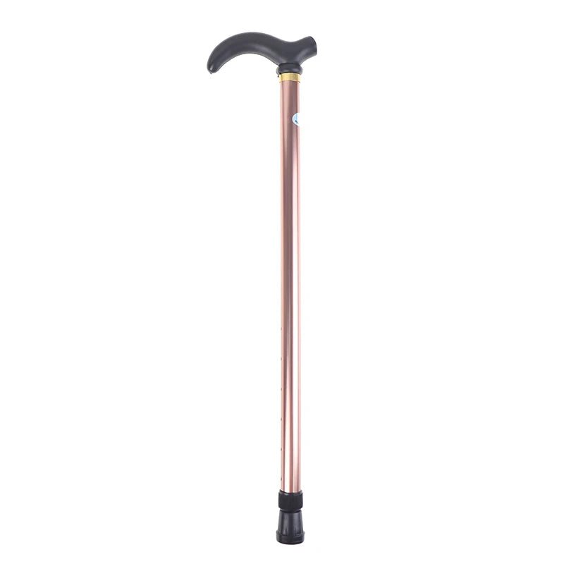 Aluminum Alloy Adjustable Walking Stick Two Section With Anti Skid Handle