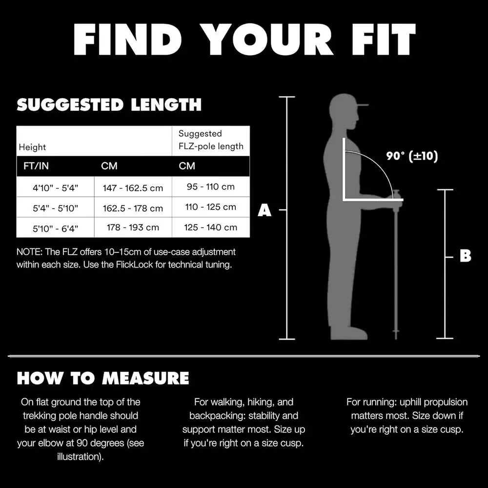 Ultralight Hiking Poles With ZPole Design For Trail Stability