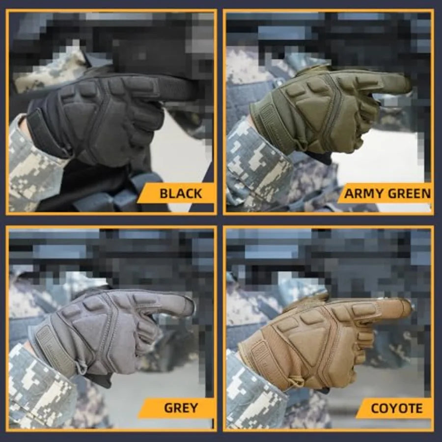 Series Tactical Gloves Touchscreen Anti Slip For Motorcycle Hiking