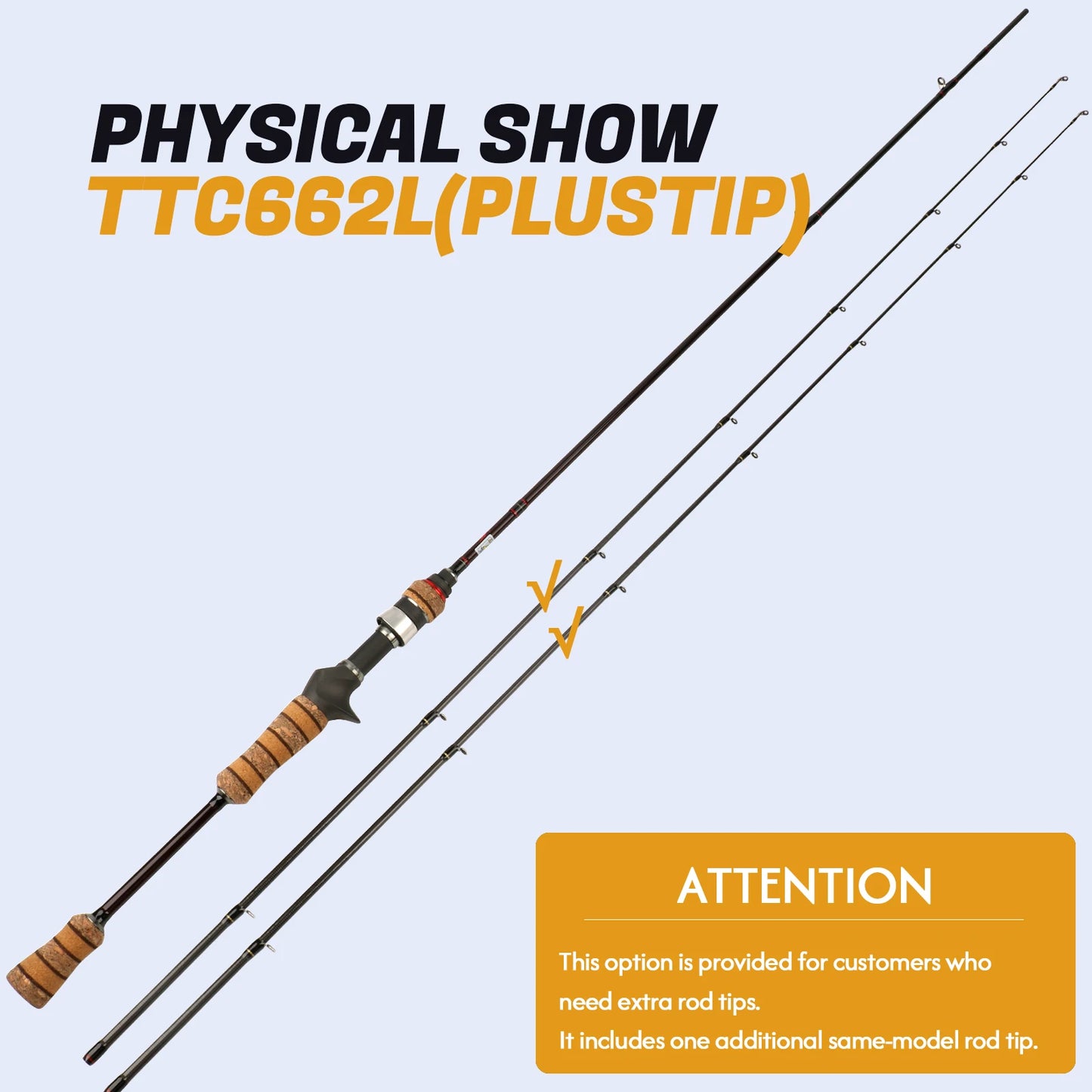 Kuying Carbon Lure Rod For Casting And Spinning River Fishing