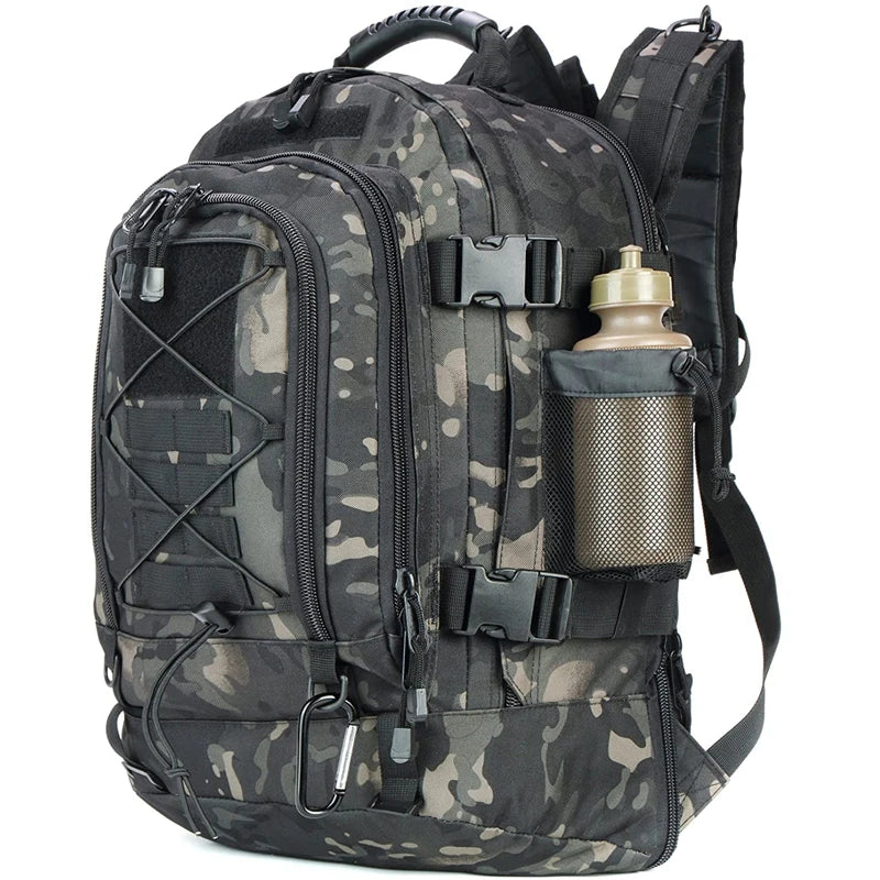 LQARMY Military Tactical Backpack MOLLE Rucksack For Outdoors