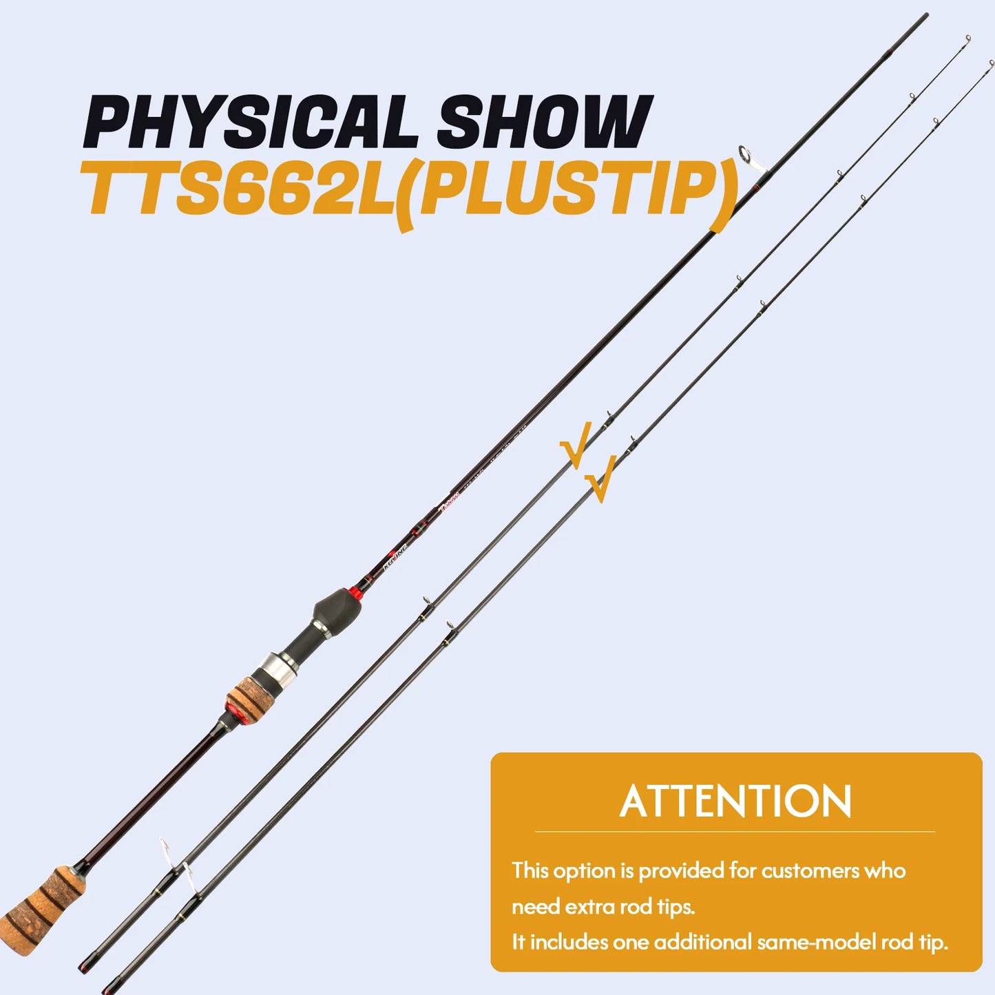 Kuying Carbon Lure Rod For Casting And Spinning River Fishing