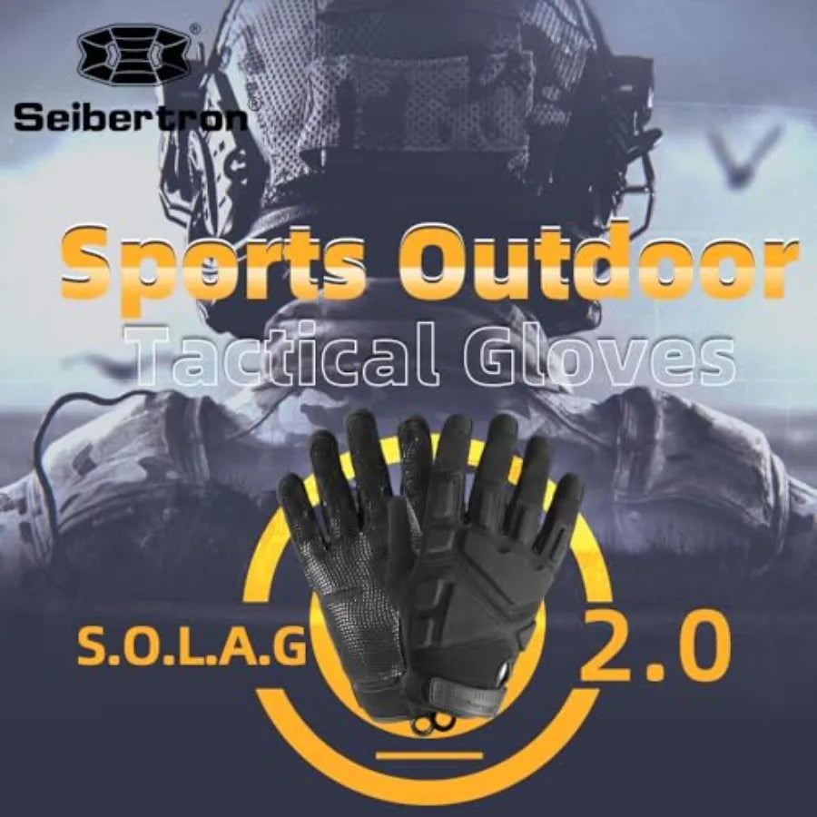 Series Tactical Gloves Touchscreen Anti Slip For Motorcycle Hiking
