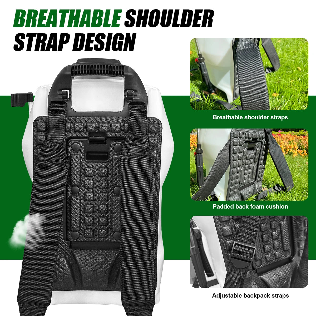 Backpack Sprayer Battery Powered 100 PSI Compatible With 18V Battery