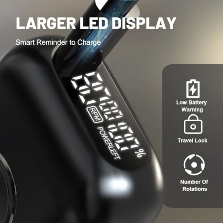 Mini Foil Shaver For Men Four Floating Blades Travel