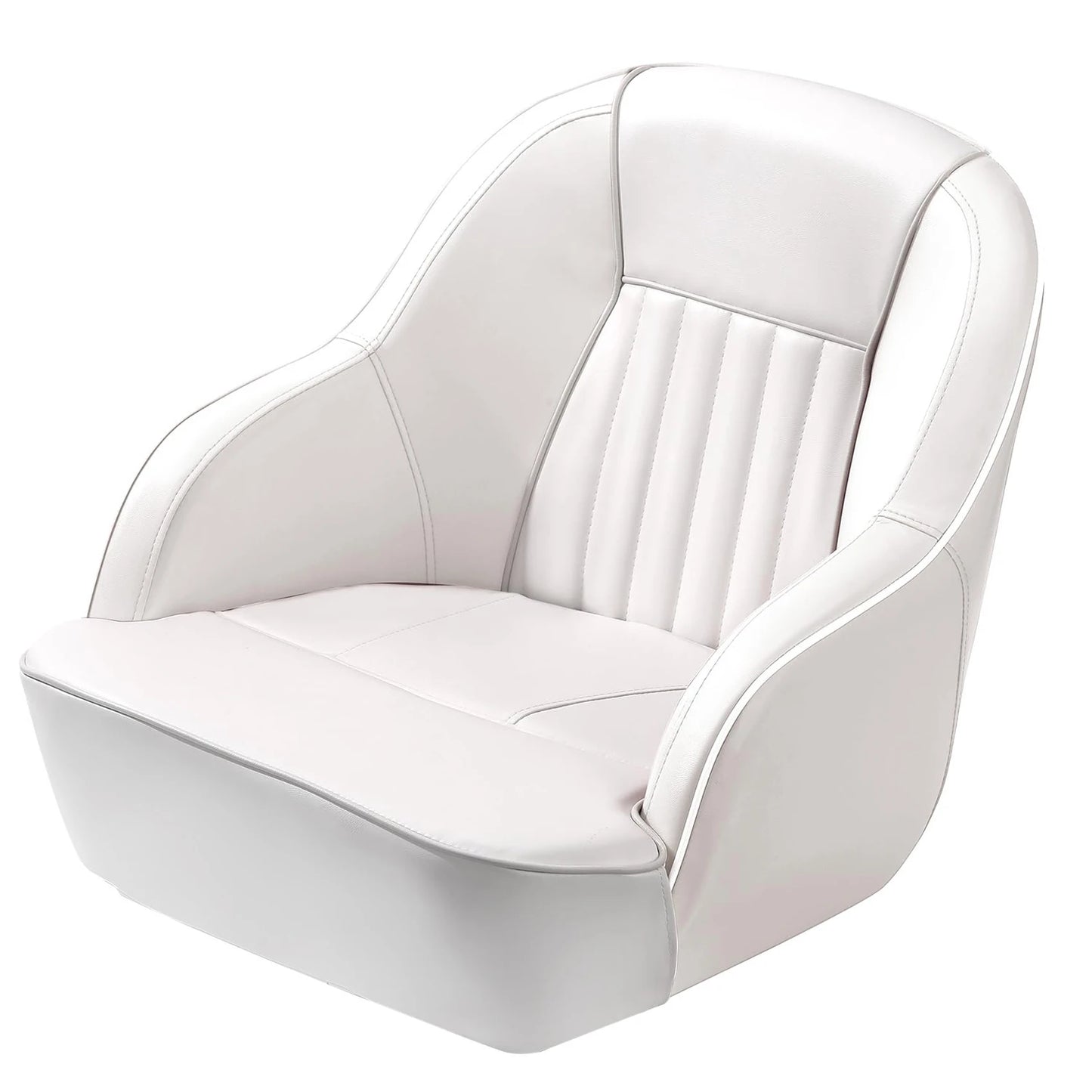 HiMISS Captain Bucket Seat Boat High Back PVC Leather Pedestal