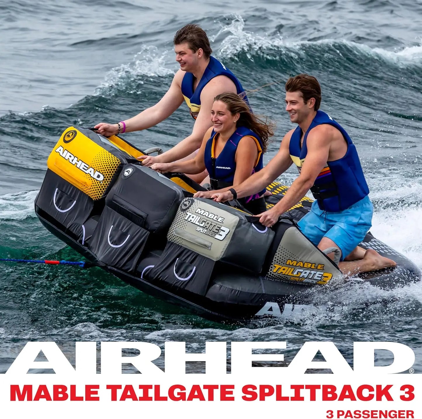 Airhead Mable Towable Tube For Boating And Water Tubing