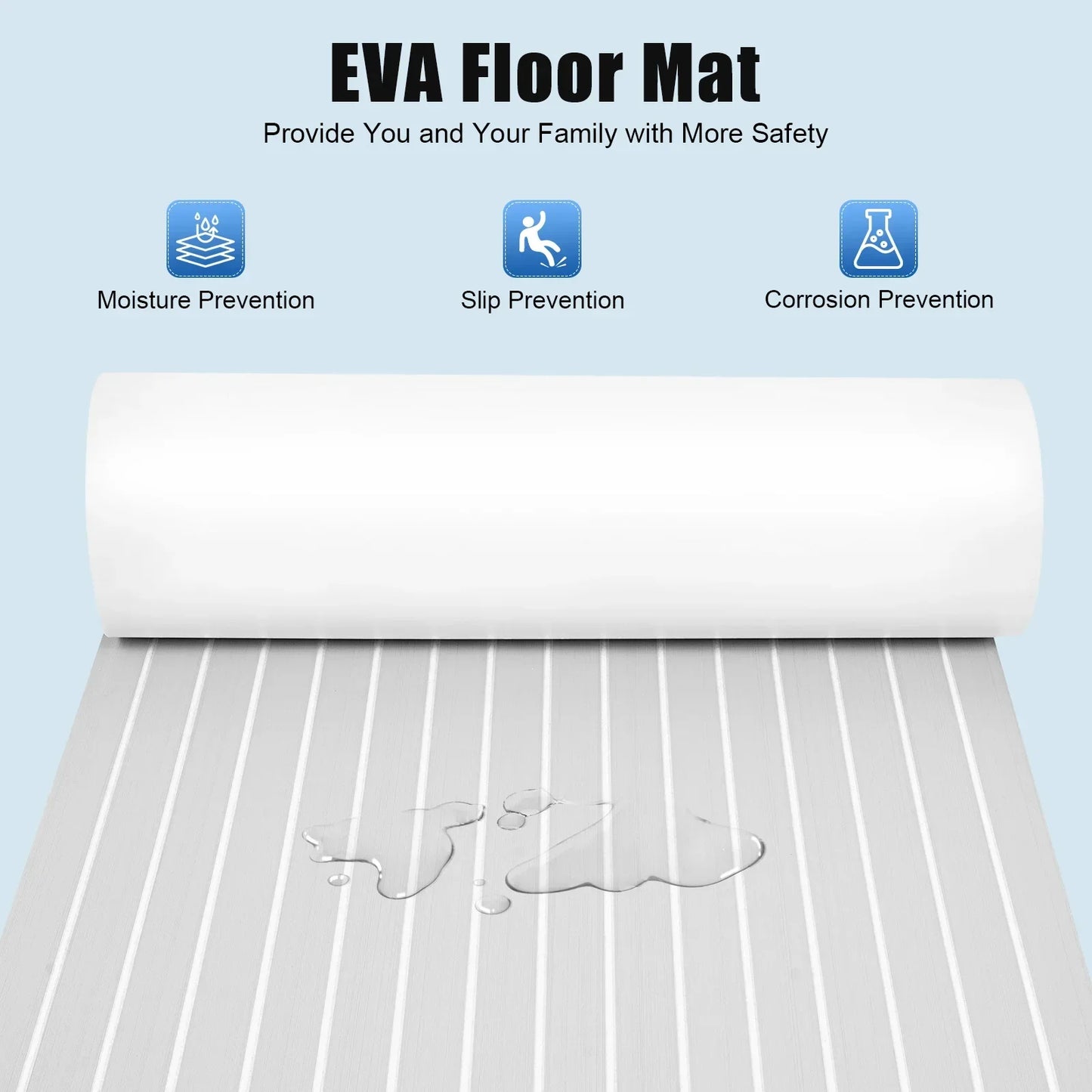 EVA Foam Teak Sheet Marine Flooring Boats Self Adhesive Decking