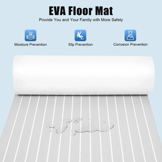 EVA Foam Teak Sheet Marine Flooring Boats Self Adhesive Decking