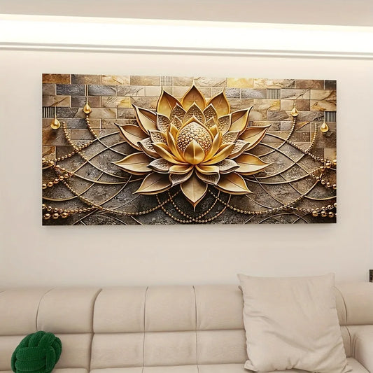 Modern Abstract Floral Canvas Art for Elegant Home Decor Display