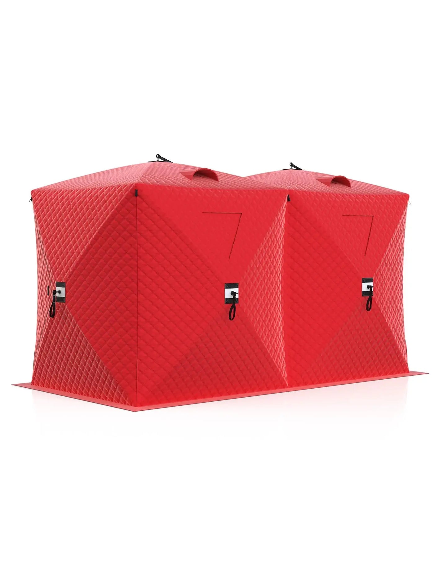 Pop Up Ice Fishing Tent Hub Style Shelter Resistant Warmth