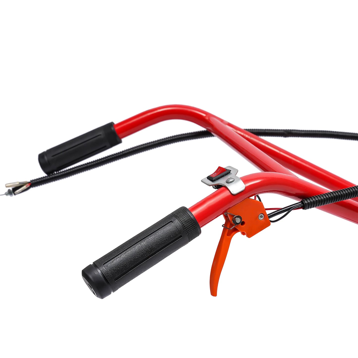Bymaocar 2 Stroke Gas Lawn Mower Hand Push Multi Function Garden Tool