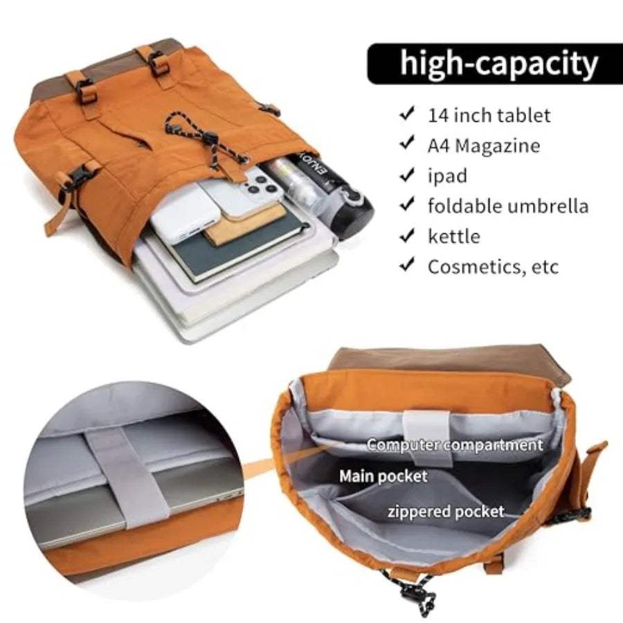 Huaripoly Outdoor Backpack Lightweight Waterproof Daypack for Travel
