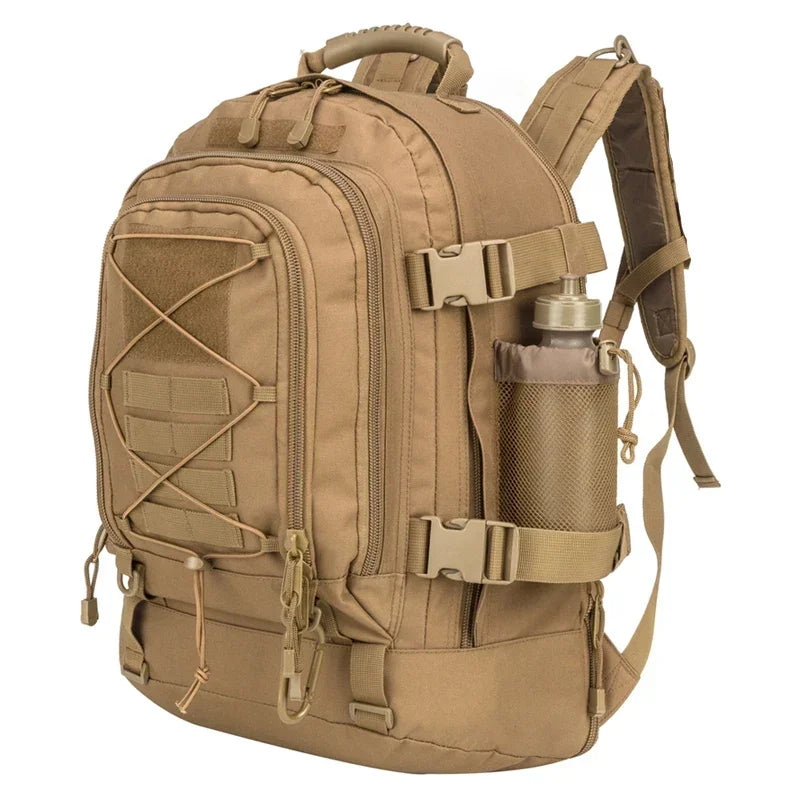 LQARMY Military Tactical Backpack MOLLE Rucksack For Outdoors