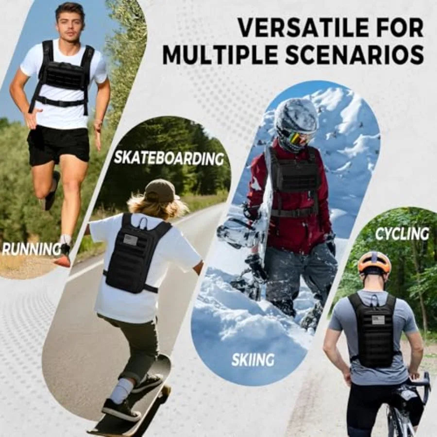 Hydration Backpack With 2L Water Bladder For Outdoor Sports