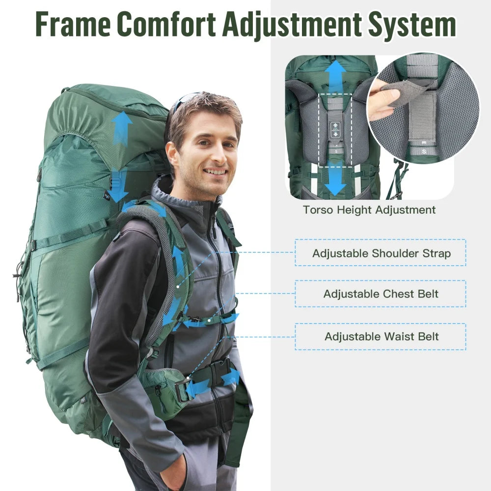 Night Cat Internal Frame Hiking Backpack Men And Women Waterproof