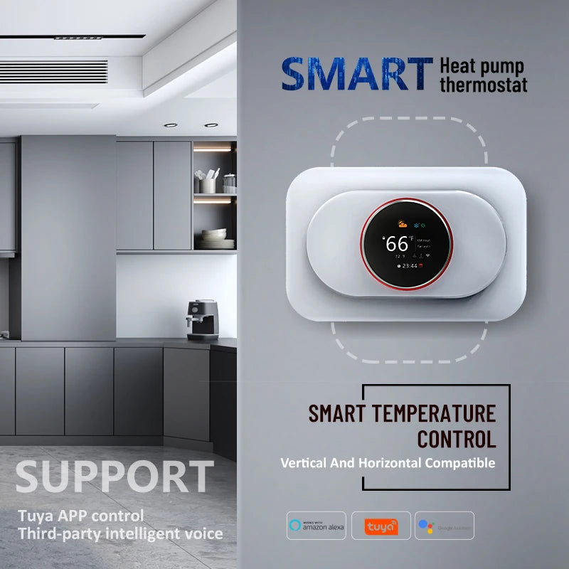 Beca Weekly Programmable Smart Home Thermostat For Floor Heating Alexa