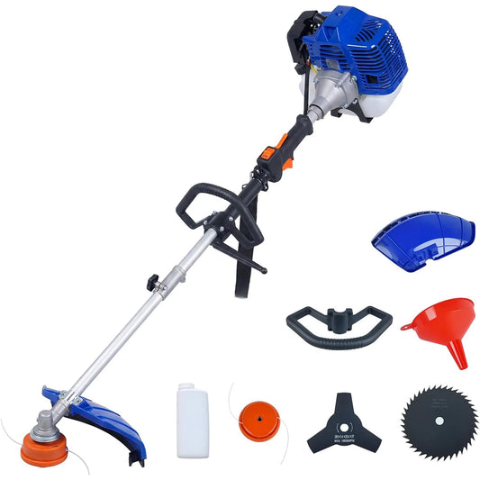 HiMISS Gas Powered 3-In-1 Weed Wacker String Trimmer Edger