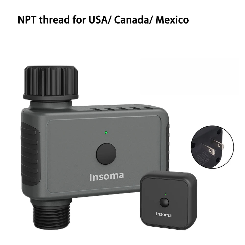 Insoma WiFi Remote Sprinkler Timer For Smart Garden Irrigation Alexa