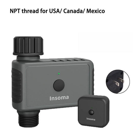 Insoma WiFi Remote Sprinkler Timer For Smart Garden Irrigation Alexa