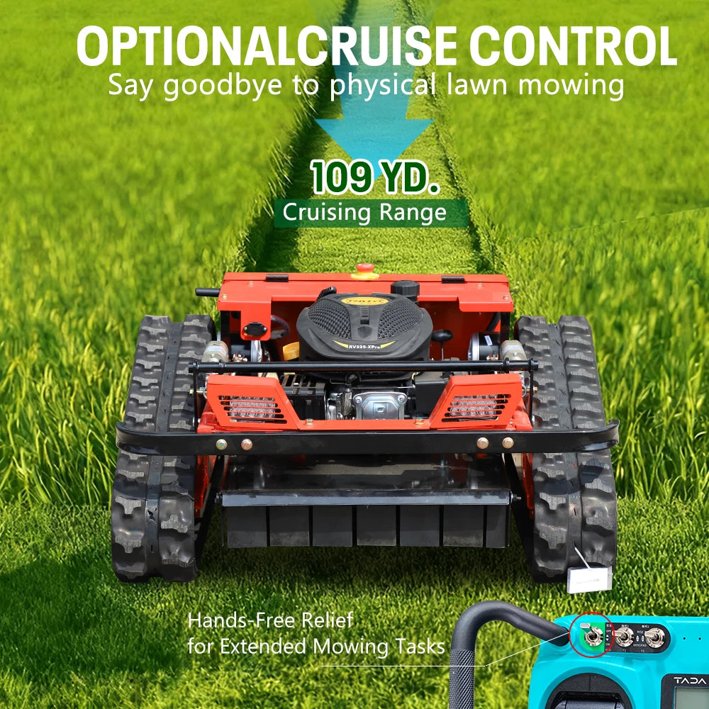 MASENTER Remote Control Lawn Mower Zero Turn Electric Start