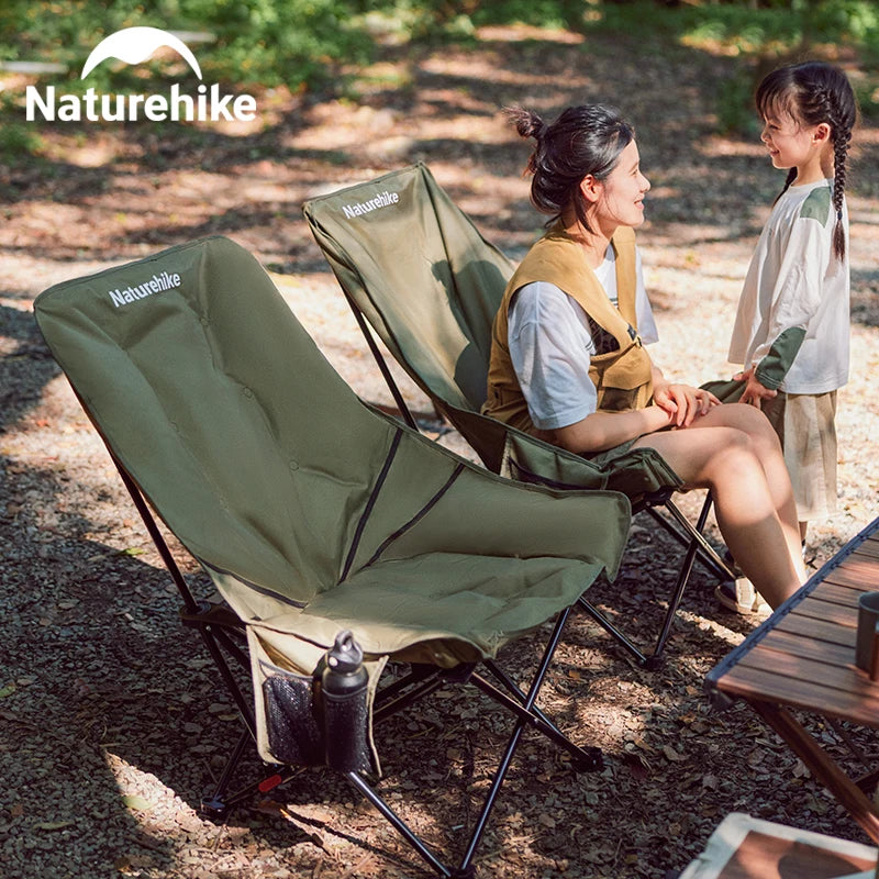 Naturehike High Back Moon Chair For Camping And Outdoor Leisure