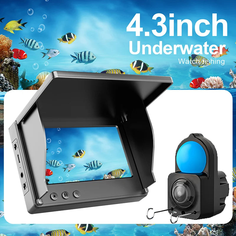 Waterproof Underwater Fishing Camera With HD Night Vision Depth Finder