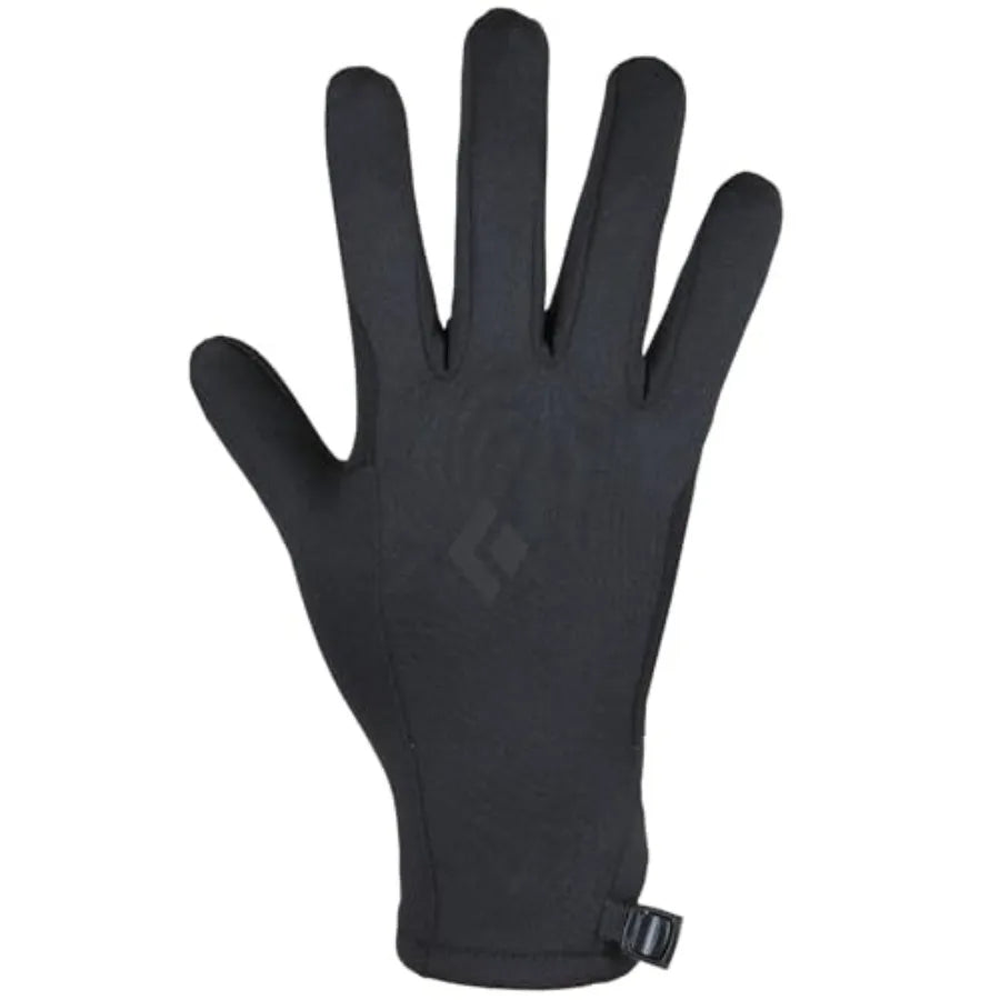 Midweight Screentap Gloves Touchscreen Fleece Liners For Running Commuting