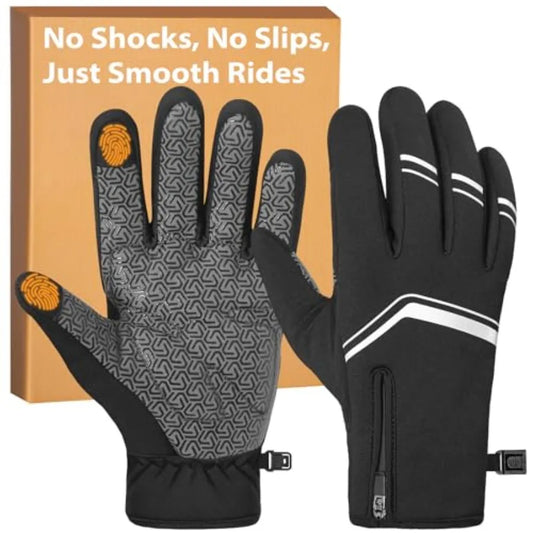 Winter Cycling Gloves for Men and Women Warm Bike Riding Gloves