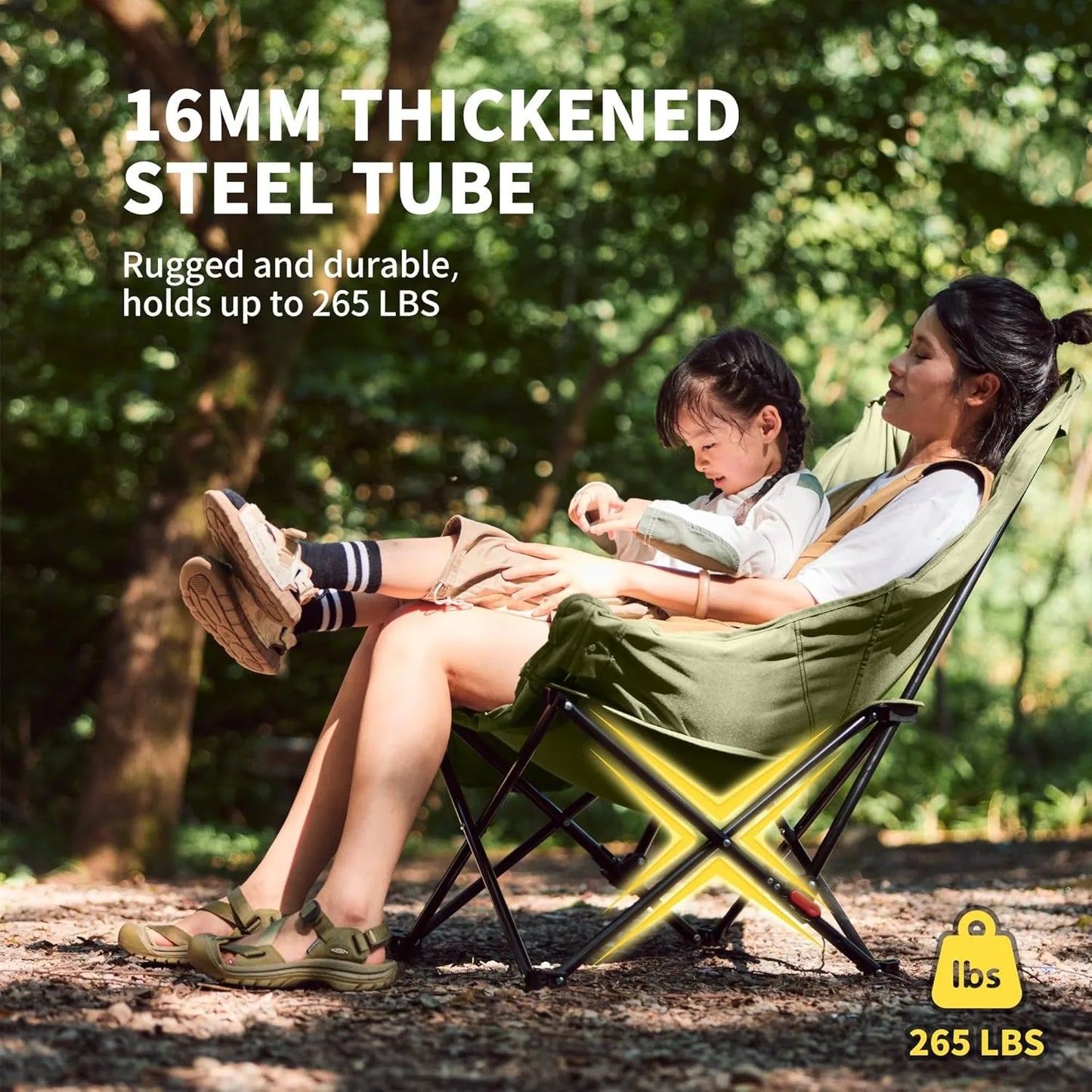 Naturehike High Back Moon Chair For Camping And Outdoor Leisure