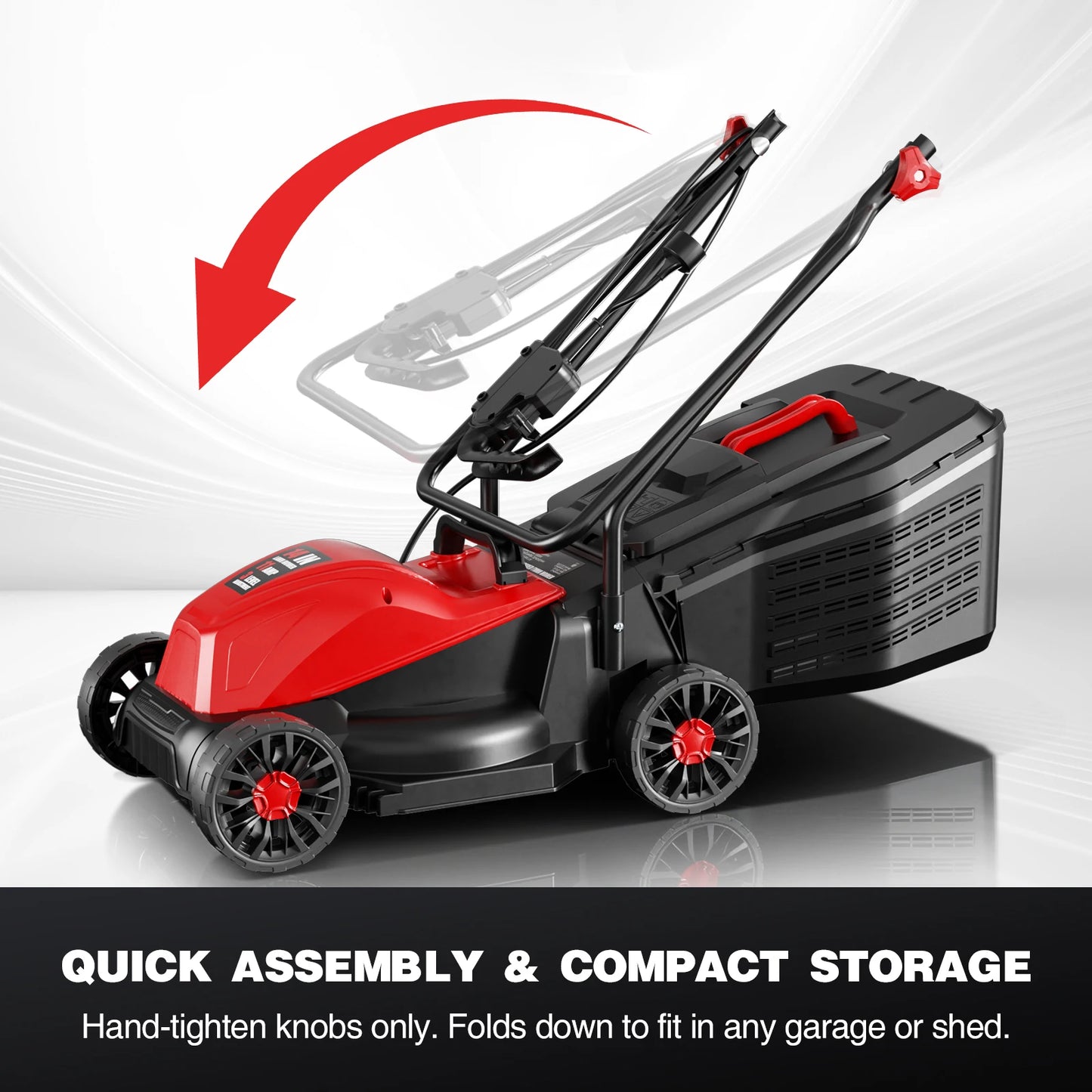 High Power Electric Lawn Mower For Large Yards Corded