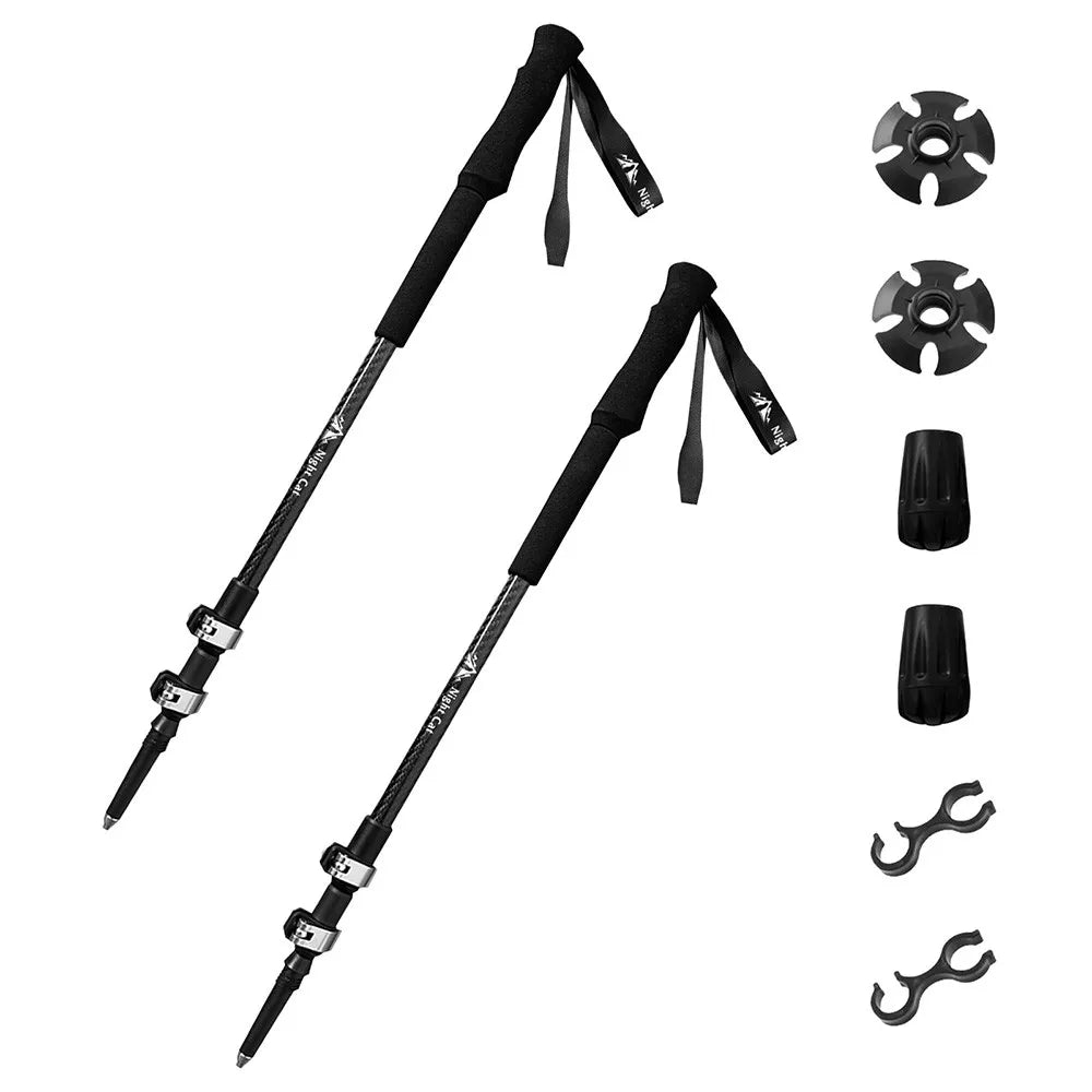 Night Cat Adjustable Collapsible Trekking Pole Lightweight Aluminum Hiking Stick