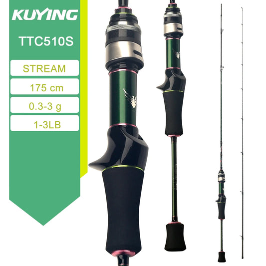 Kuying Teton Spinning Casting Rod For Lure Fishing
