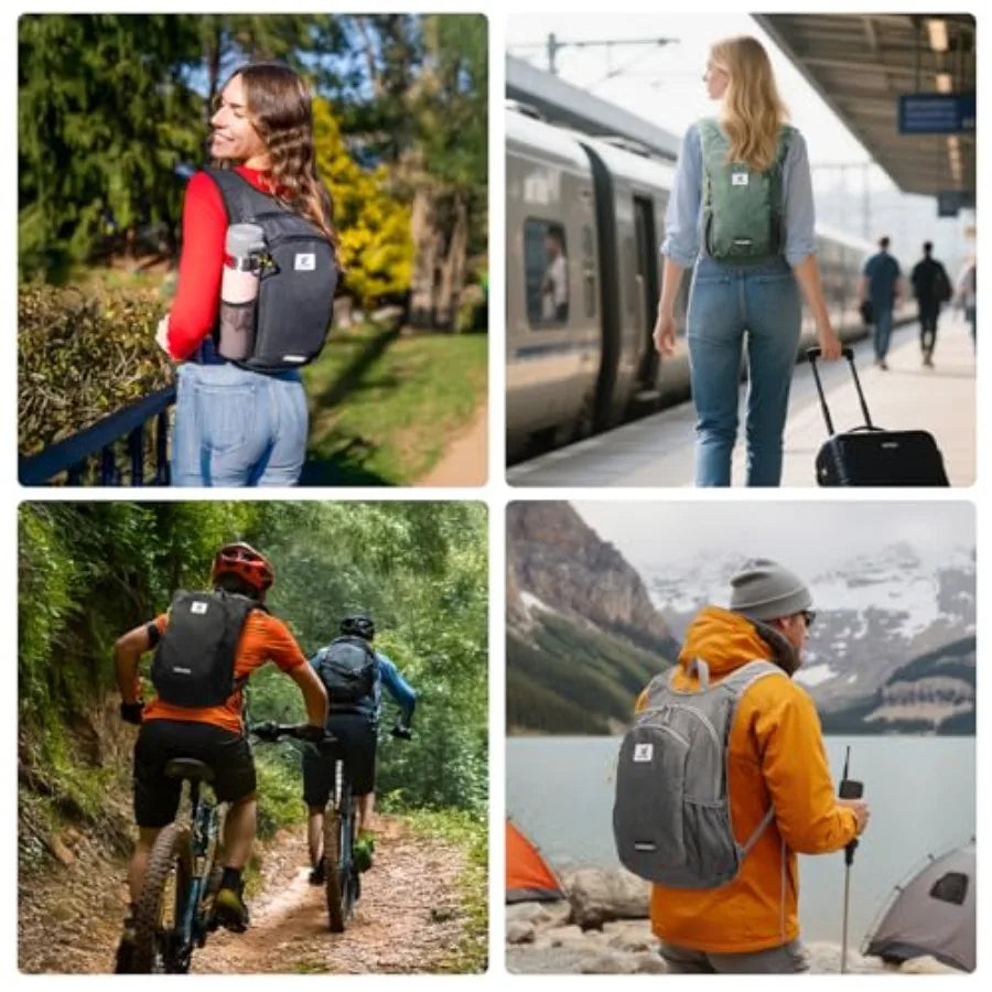 Hiking Backpack Foldable Lightweight Daypack Packable For Travel