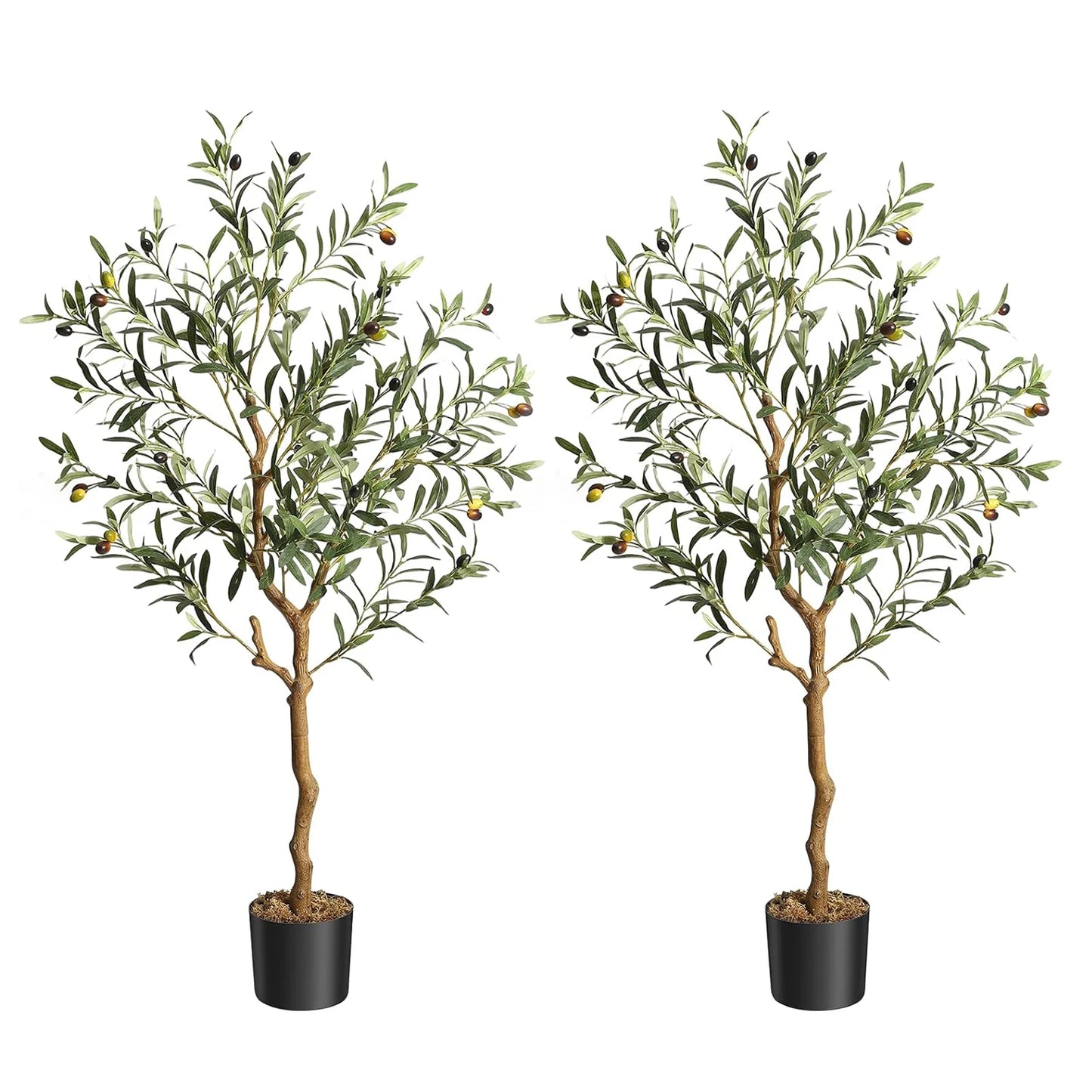 HiMISS Artificial Olive Tree In Pot For Indoor Home Decor