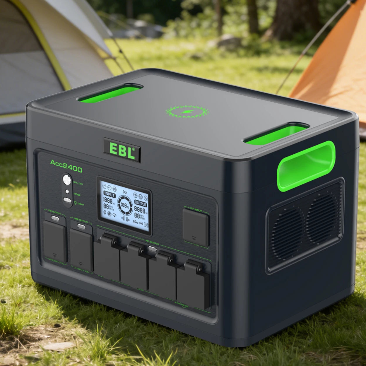 Portable Power Station EB2400 1843Wh 2400W Pure Sine Wave Backup Battery