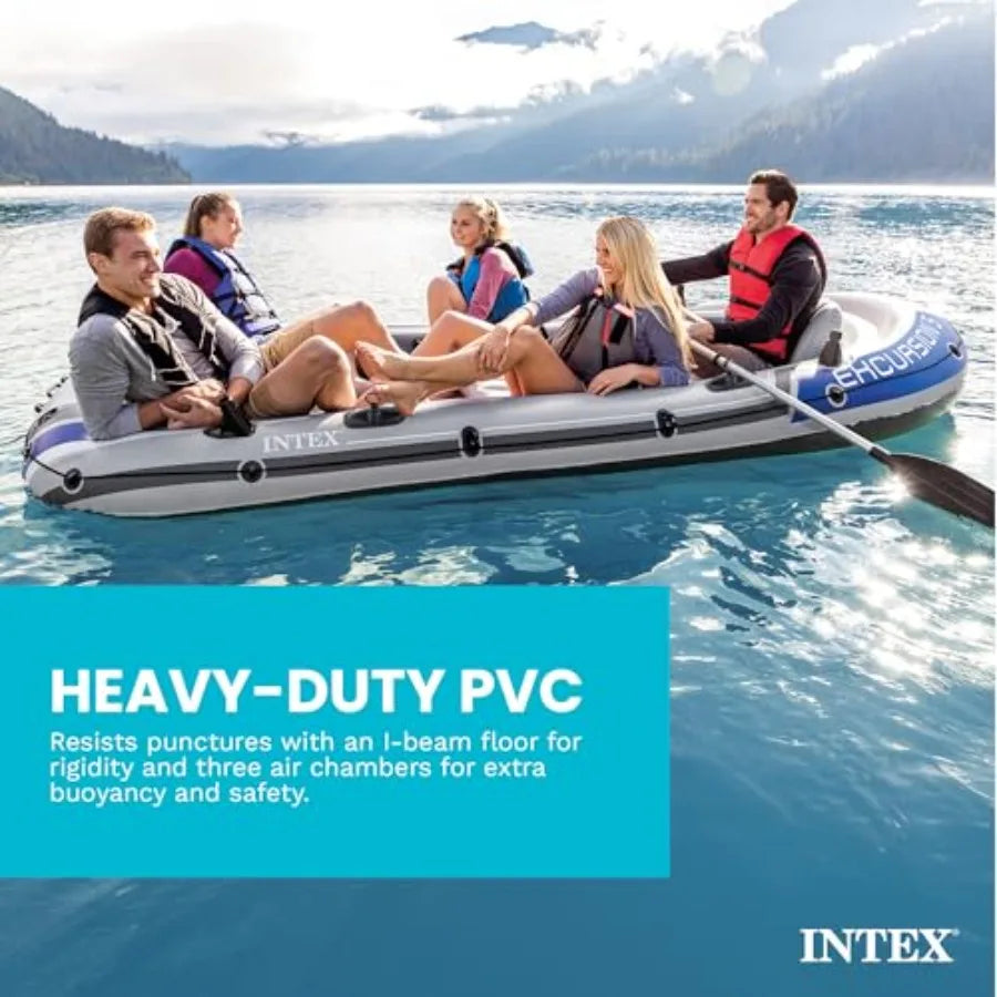 Excursion Inflatable Boat For Water Fishing And Rafting