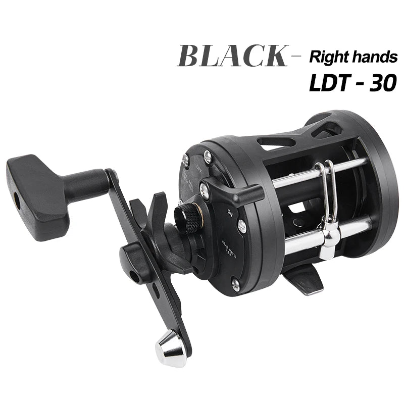 Billings Trolling Drum Fishing Reel 33Lb Drag 3.8 To 1