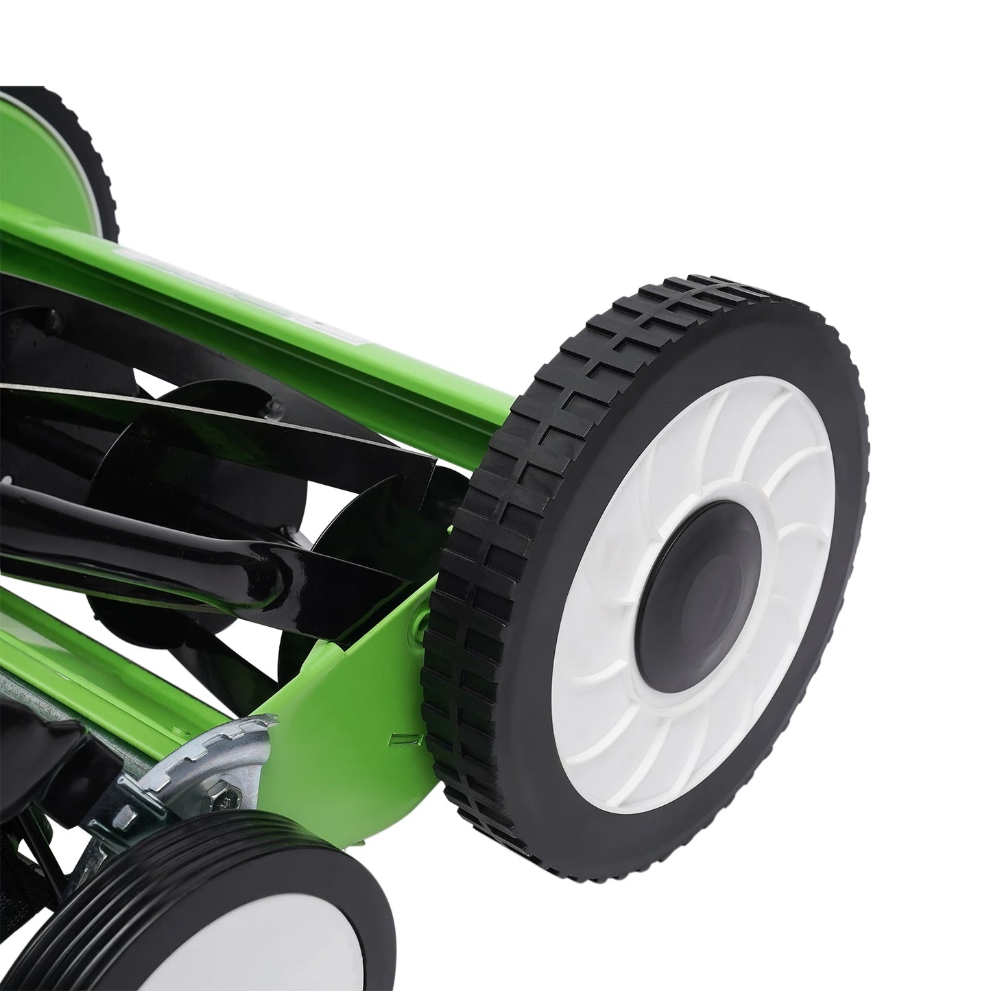 Bymaocar Push Reel Lawn Mower With Grass Catcher And Wheels