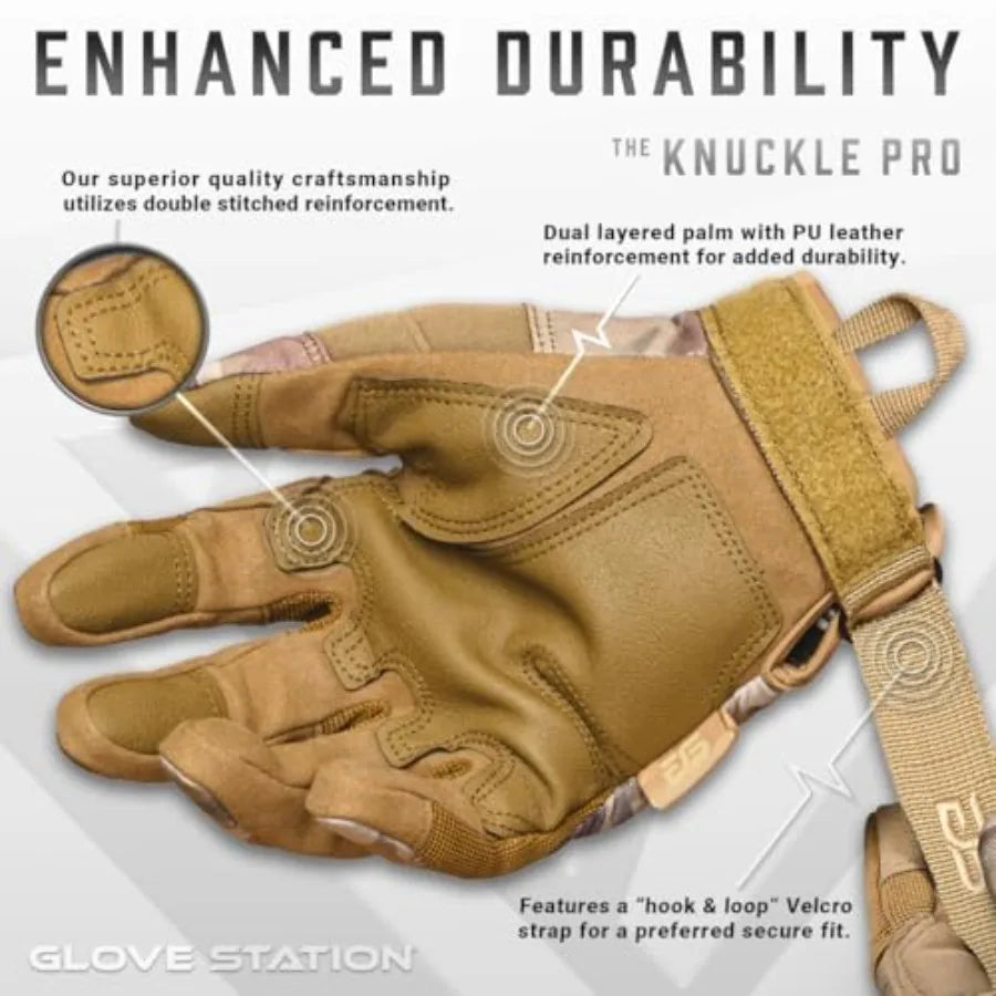 Hand Protective Gloves For Men Touchscreen Motorcycle Riding Outdoor Work