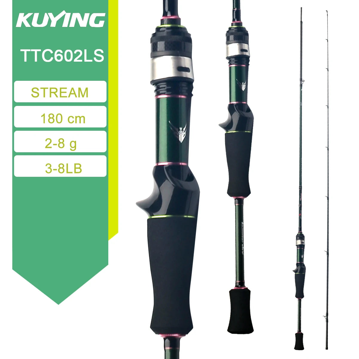 Kuying Teton Spinning Casting Rod For Lure Fishing