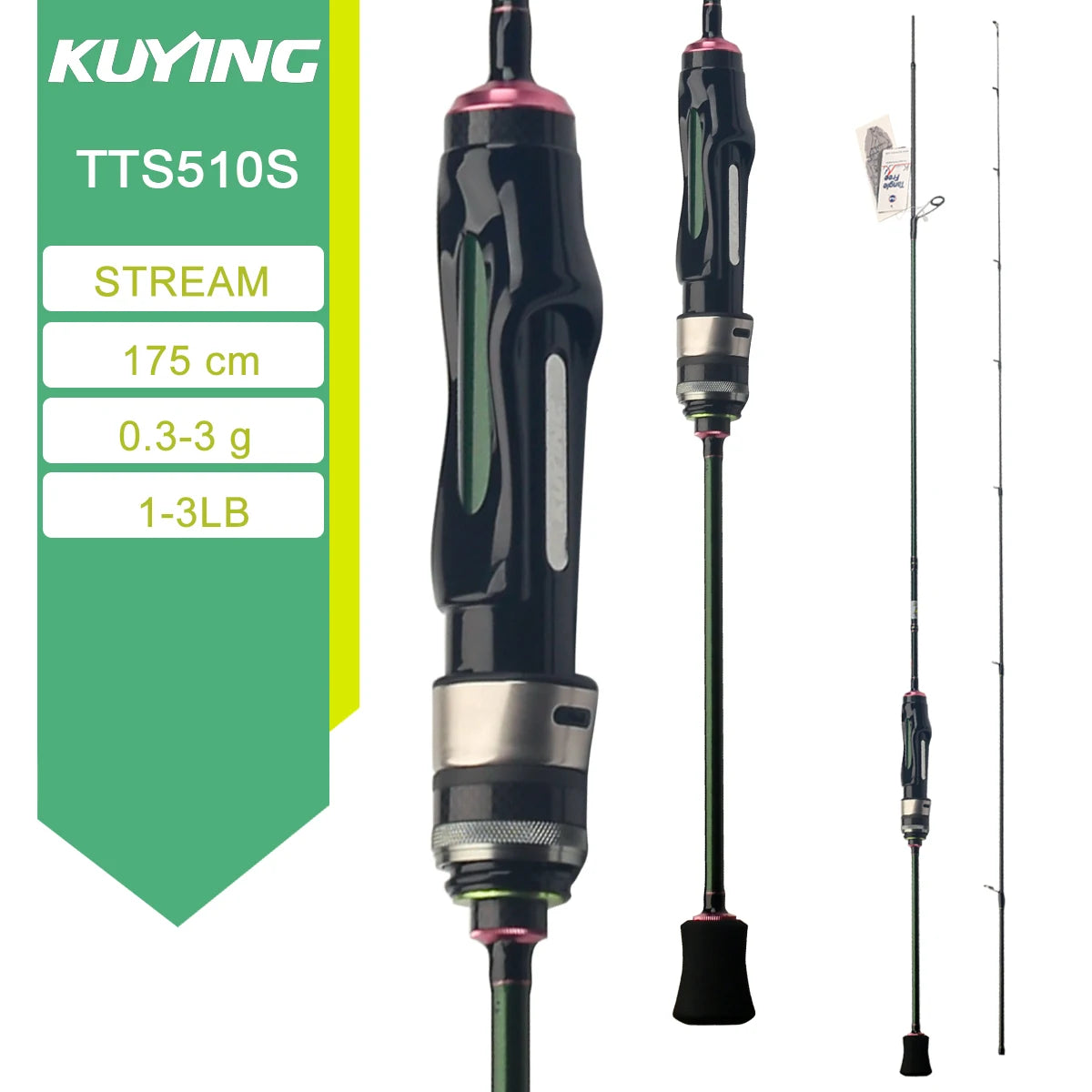 Kuying Teton Spinning Casting Rod For Lure Fishing