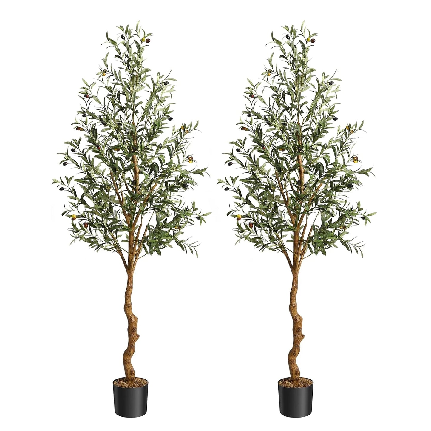 HiMISS Artificial Olive Tree In Pot For Indoor Home Decor