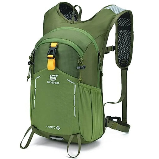 Unisex 15L Hiking Backpack Lightweight Water Resistant Daypack