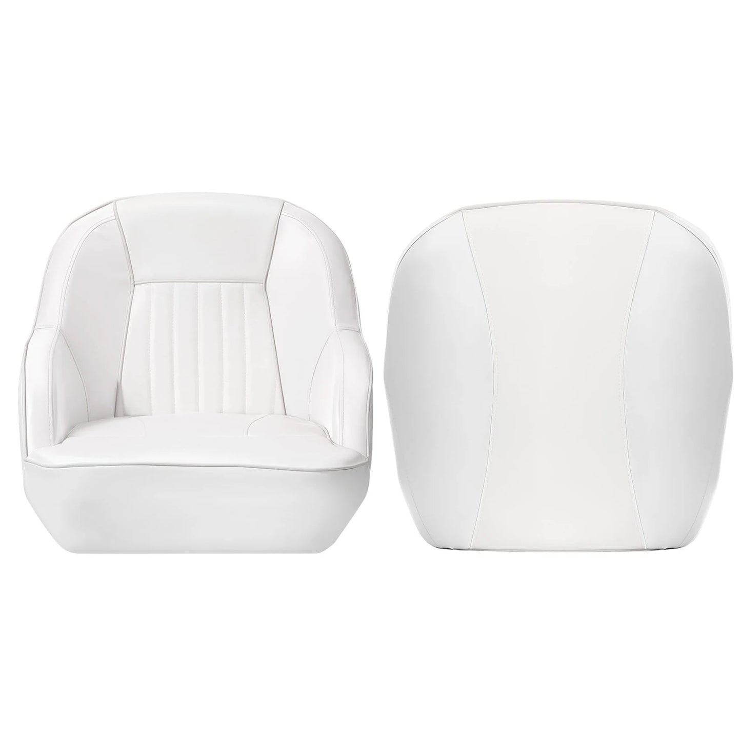 HiMISS Captain Bucket Seat Boat High Back PVC Leather Pedestal