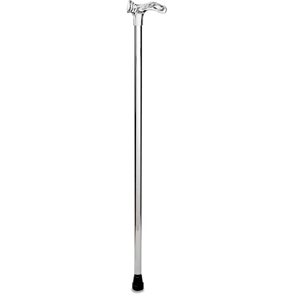 Clear Lucite Walking Stick With Palm Grip For Right Handed